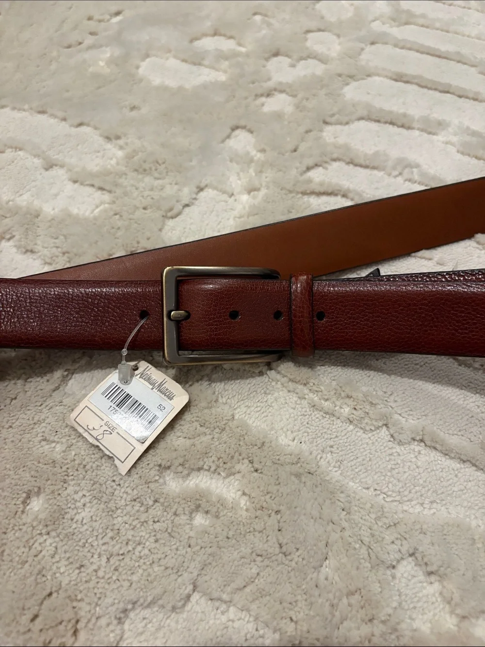 Vintage NWT Trafalgar Leather Belt